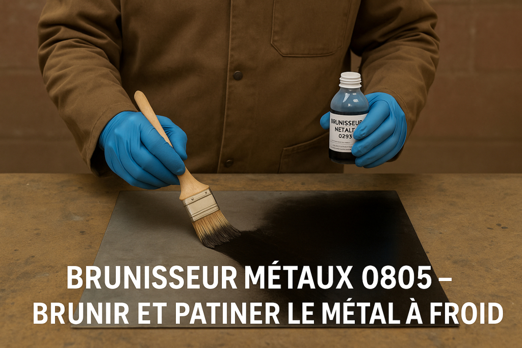 Comment brunir et patiner le métal à froid : guide complet avec le 0805