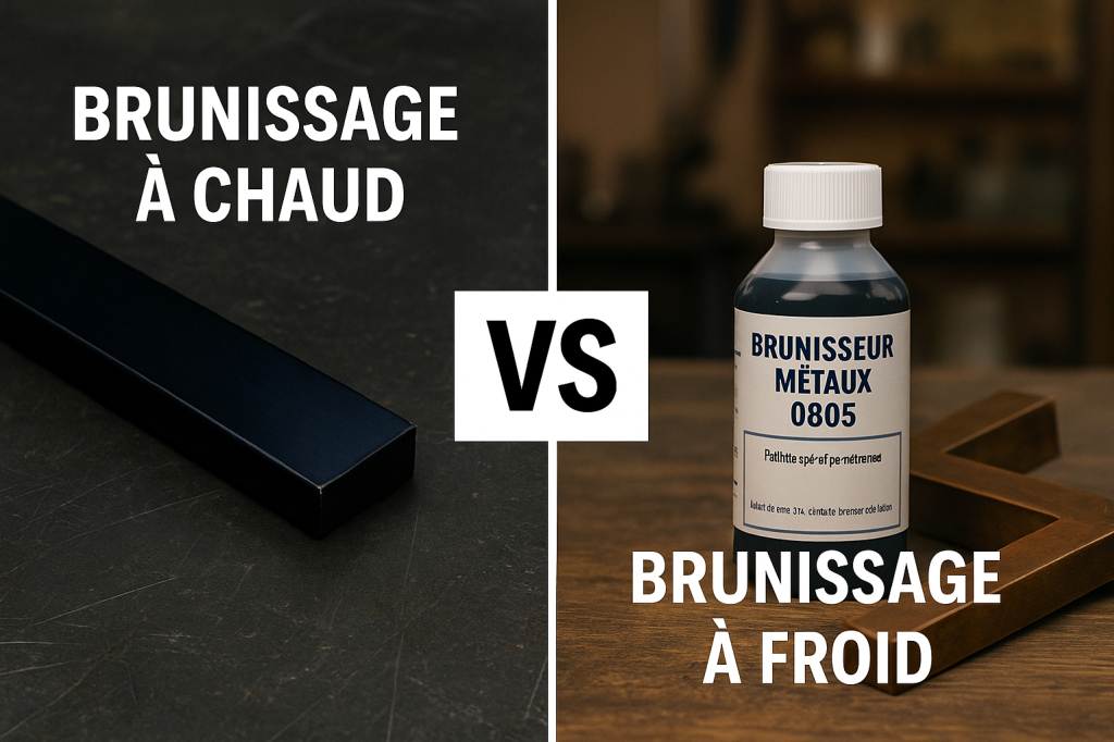 Brunissage à chaud ou à froid : quelle méthode choisir pour vos métaux ?