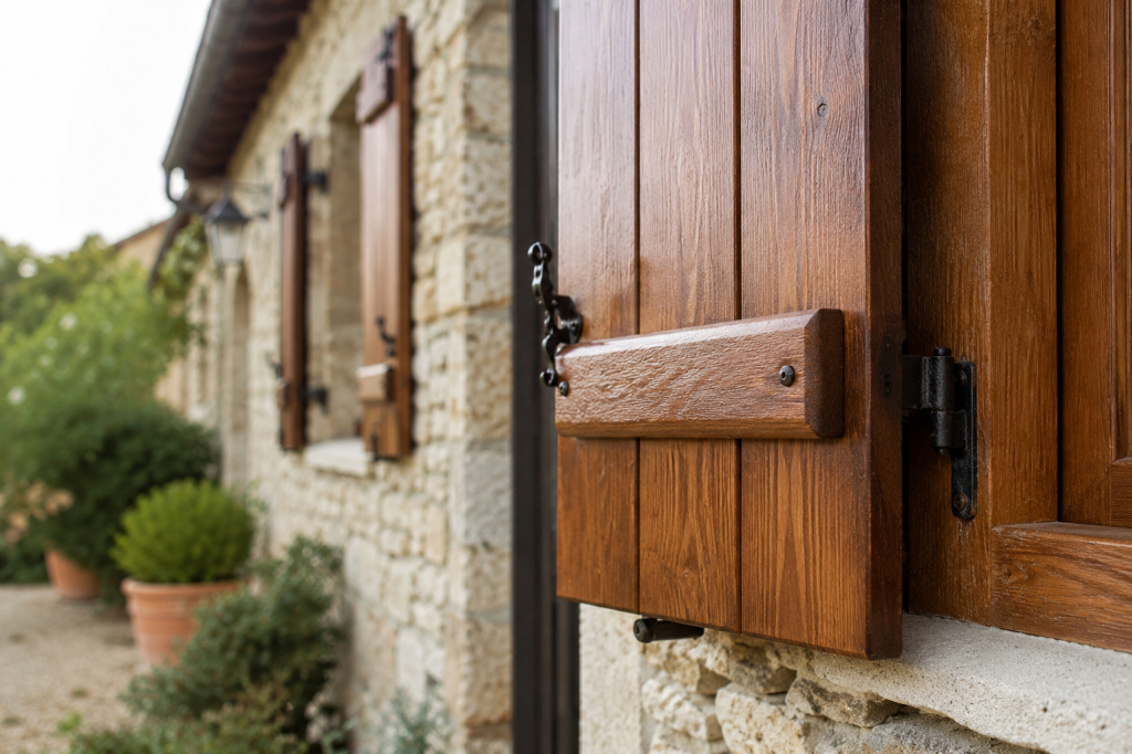 Comment bien protéger une menuiserie extérieure en bois exposée aux intempéries
