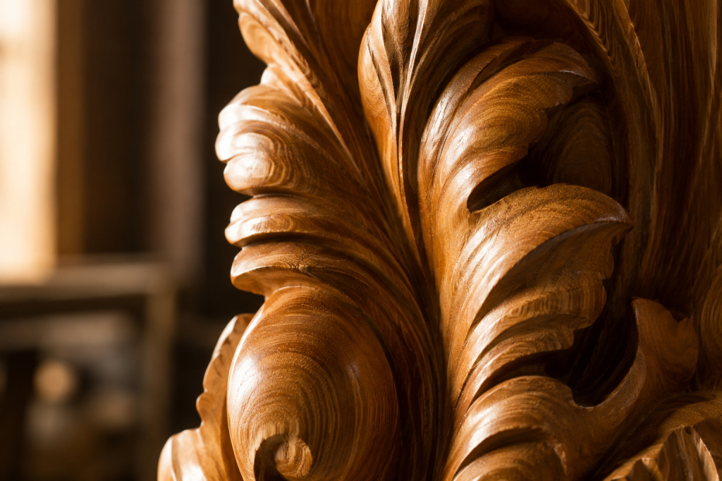 Comment protéger une sculpture en bois avec un vernis copal 