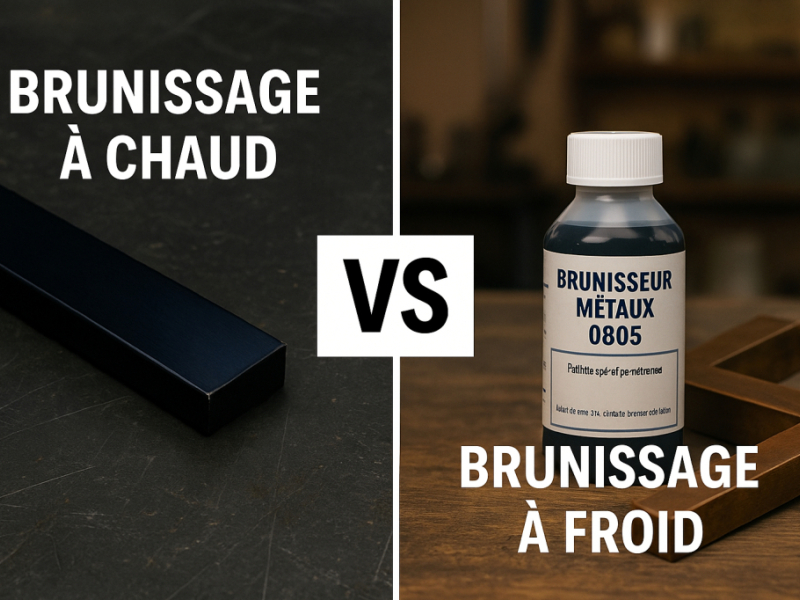 Brunissage à chaud ou à froid : quelle méthode choisir pour vos métaux ?