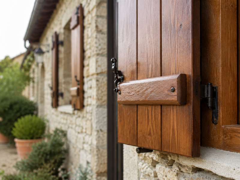 Comment bien protéger une menuiserie extérieure en bois exposée aux intempéries