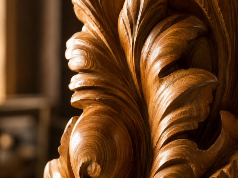 Comment protéger une sculpture en bois avec un vernis copal 