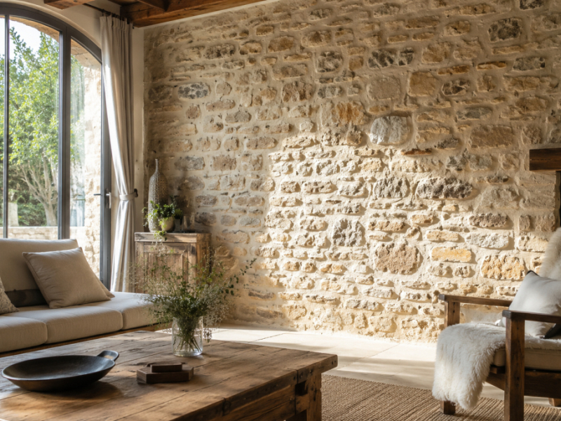 Comment protéger un mur en pierre apparente intérieur ?