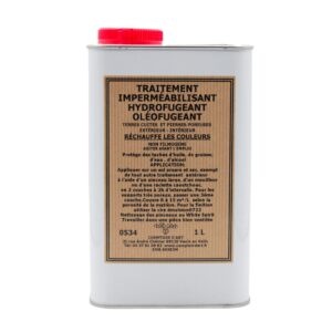 0534 protège les terres cuites poreuses des taches d’huile, de graisse, d’eau, etc