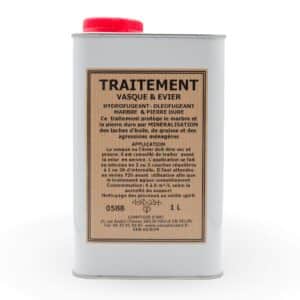 0588 protège le marbre et la pierre dure par MINÉRALISATION des tâches d’huile, de graisse et des agressions ménagères.