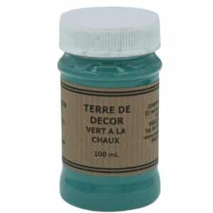 terre de décor vert à la chaux