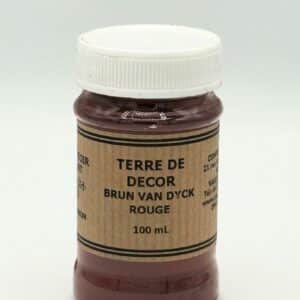 terre de décor brun van dyck rouge