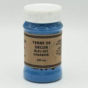 terre de décor bleu dit charron