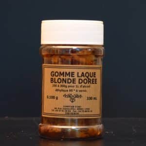 GOMME LAQUE BLANCHE