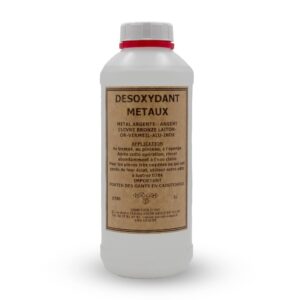 désoxydant pour métaux permet de retirer rapidement les traces d’oxydation sur tout type de métal