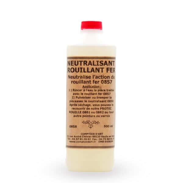 Neutralisant pour rouillant Fer 500ml