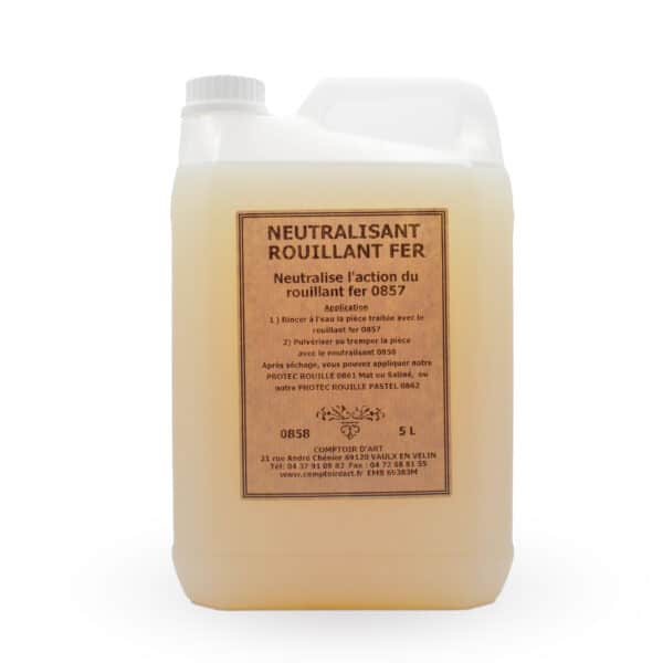 Neutralisant pour rouillant Fer 5l