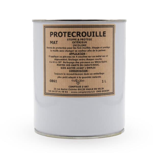 Vernis Protec Rouille mat 1l