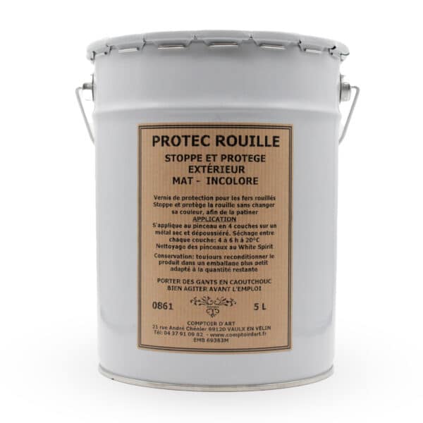 Vernis Protec Rouille mat 5l