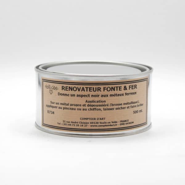 Rénovateur Fonte et Fer cure graphitéé noire 500ml