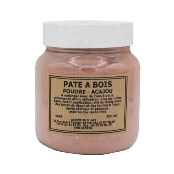 Pâte a bois en poudre 800ml