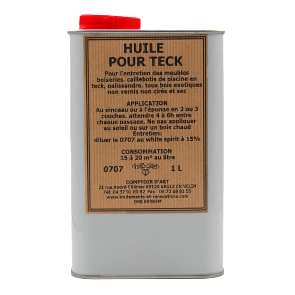 huile pout teck 0707 1L