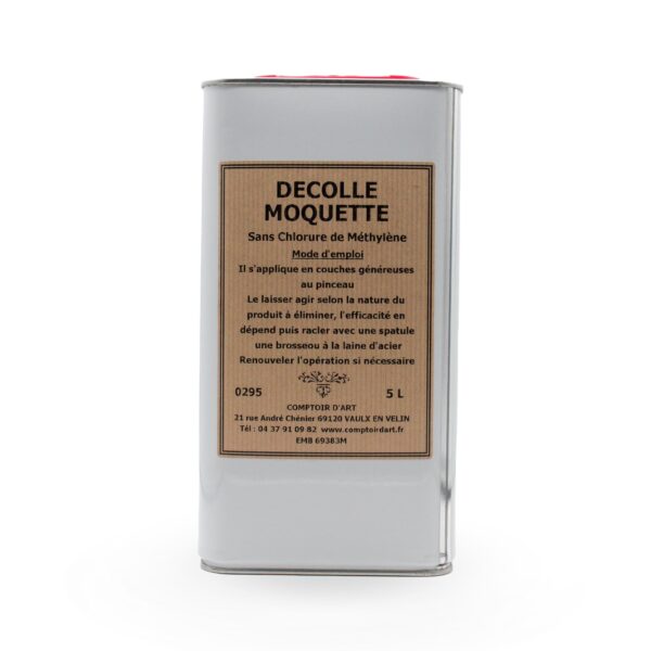 DECOLLE MOQUETTE GEL SANS CHLORURE DE METHYLENE - 0295 – Image 4
