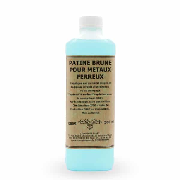 PATINE BRUNE POUR METAUX FERREUX - 0809 – Image 3