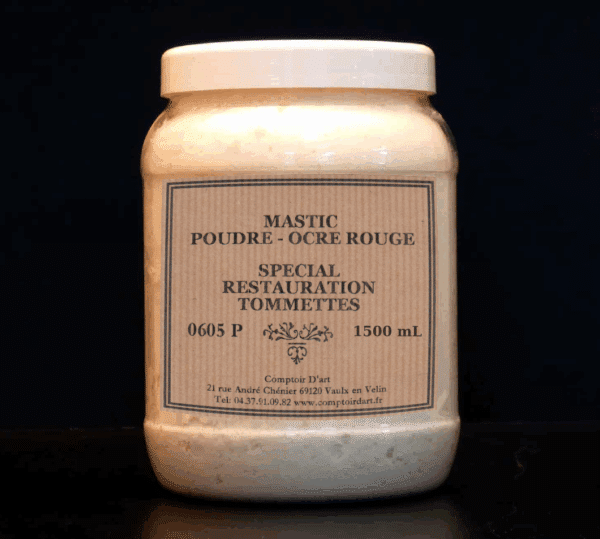 MASTIC POUDRE POUR LA REPARATION DES TOMMETTES - 0605P