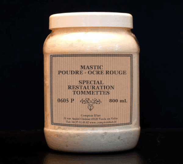 MASTIC POUDRE POUR LA REPARATION DES TOMMETTES - 0605P – Image 6
