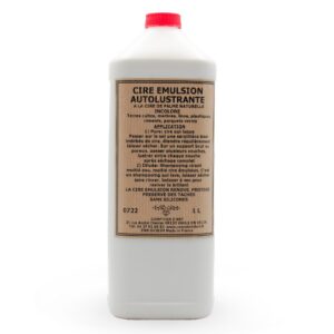 Cire émulsion professionnelle brillante à base de cire de Carnauba