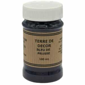 terre de décor bleu de prusse