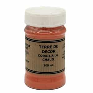 terre de décor corail à la chaud
